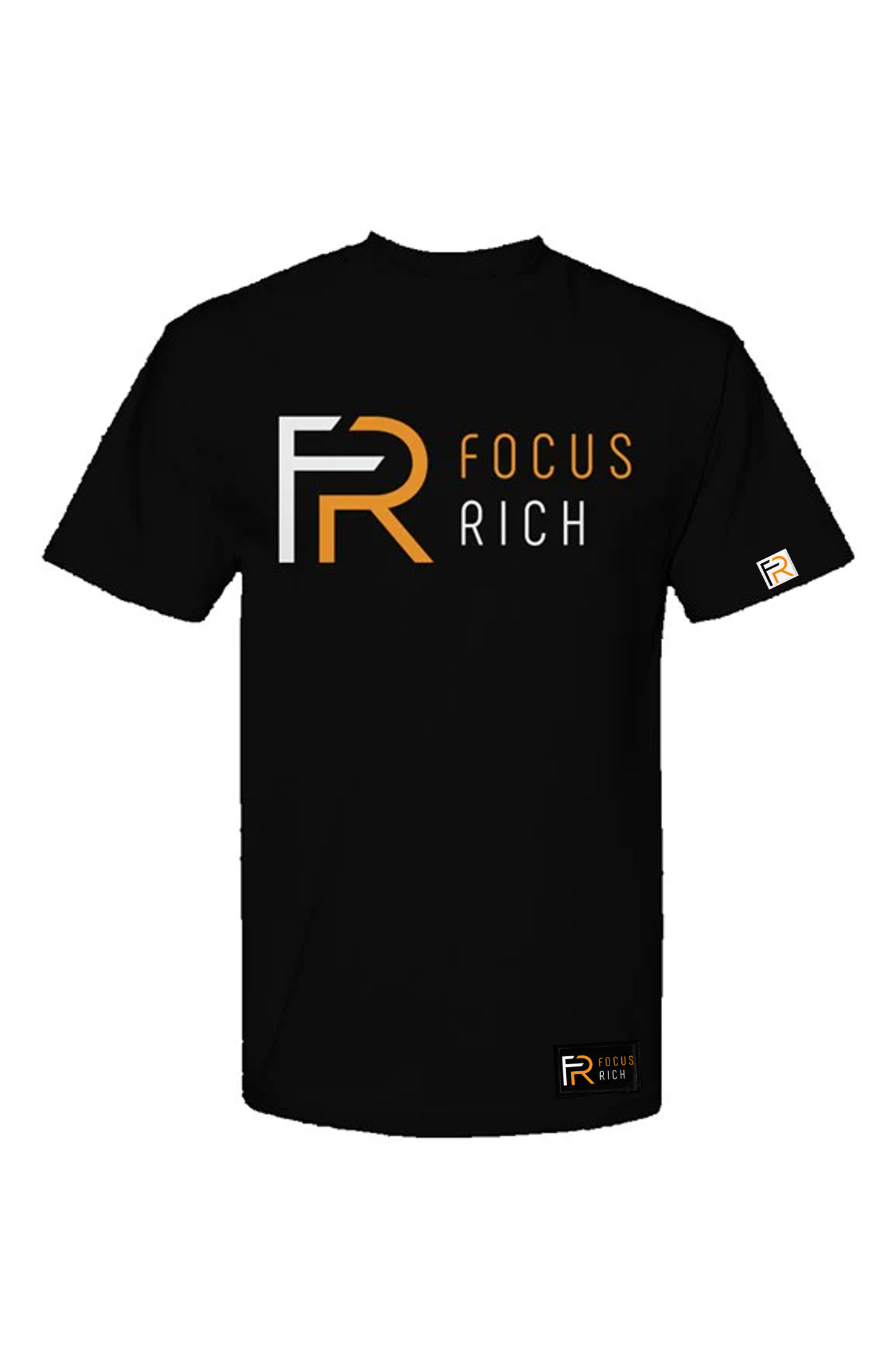 FOCUS RICH CLASSIC LOGO T-SHIRT (BLACK)