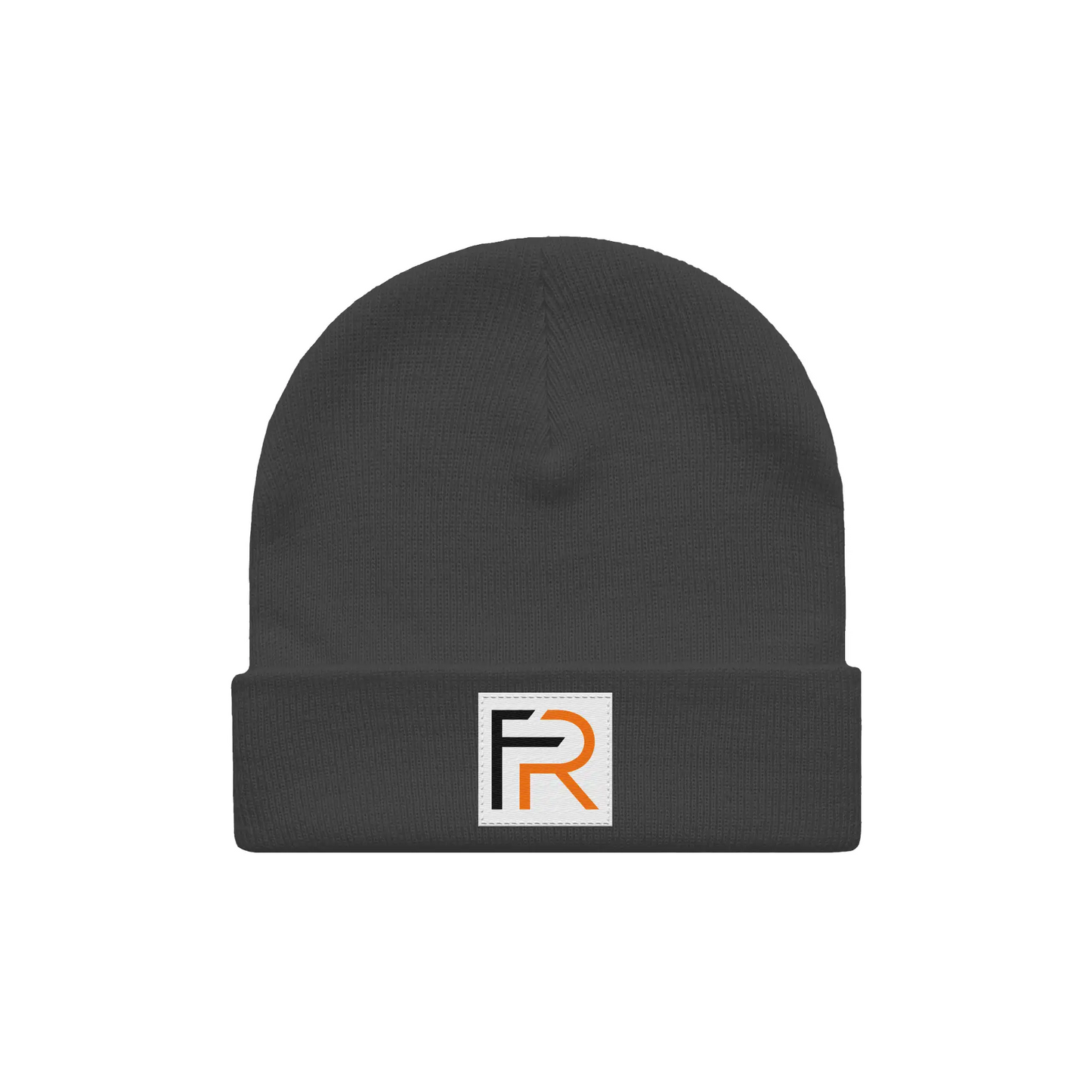 Focus Rich Essentials FR Monogram Beanie – Black