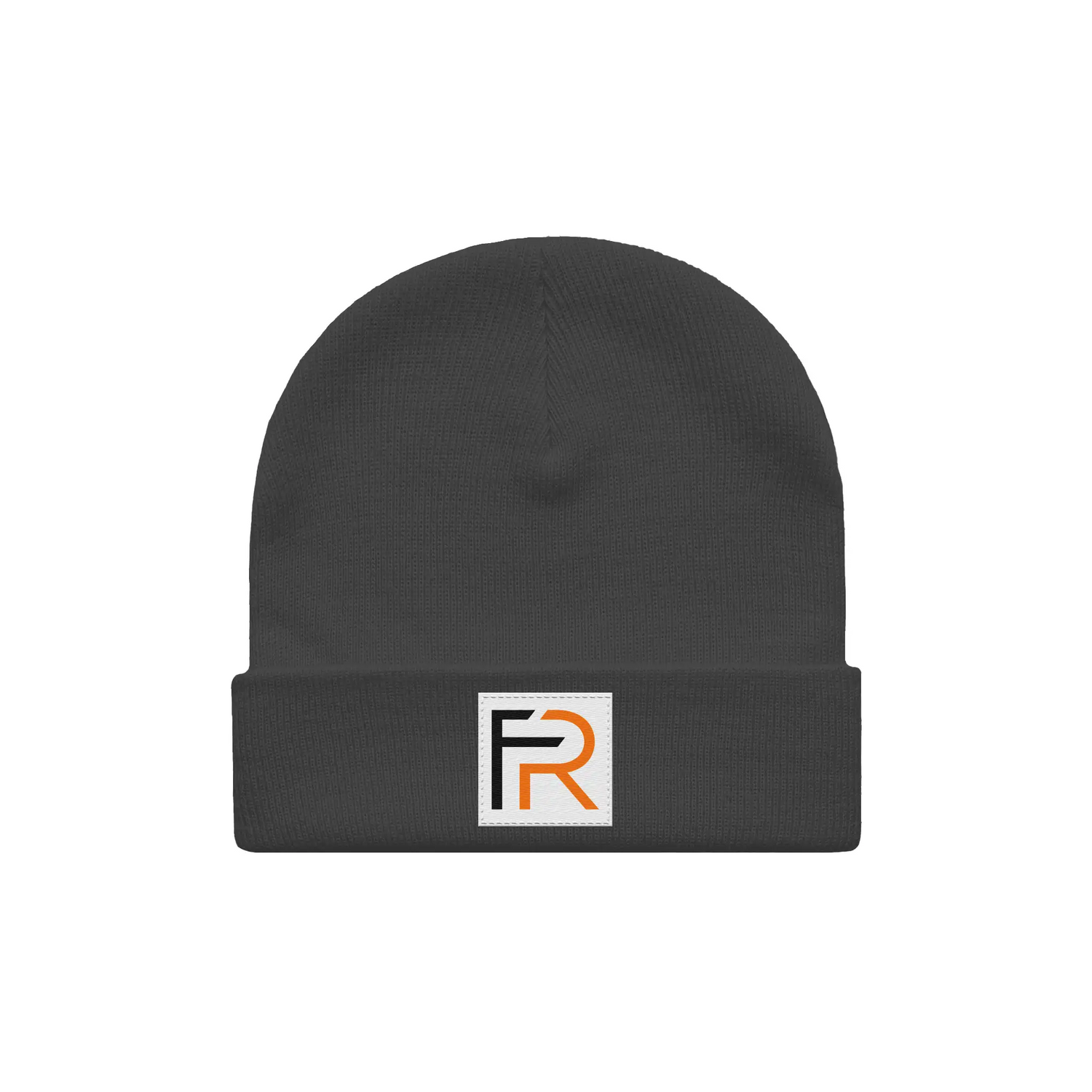 Focus Rich Essentials FR Monogram Beanie – Black