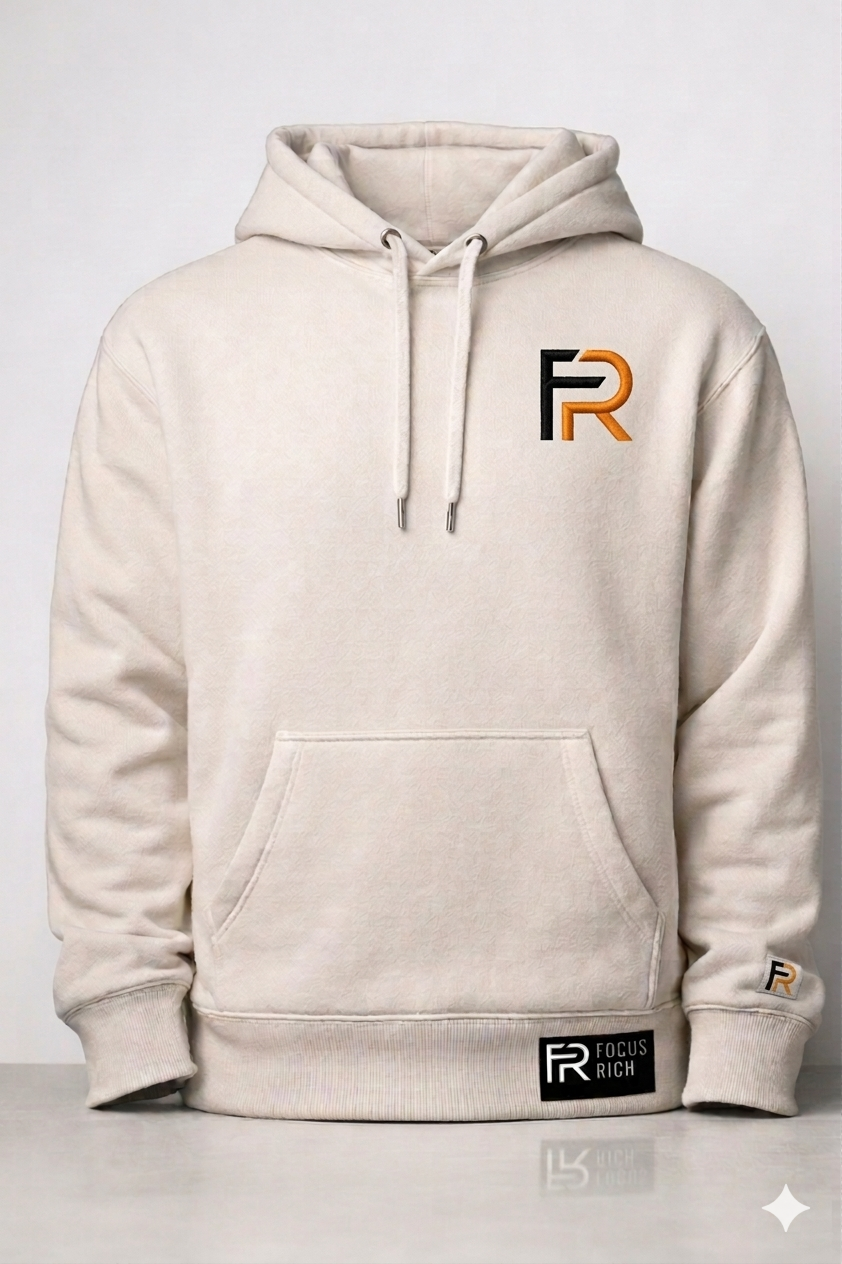 FR Minimal Hoodie (bone)